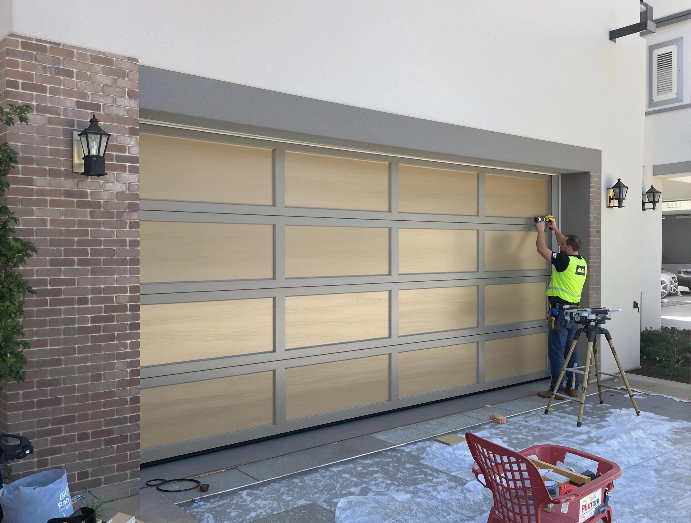 Garage door replacement service by Parsippany Garage Door Repair in Parsippany